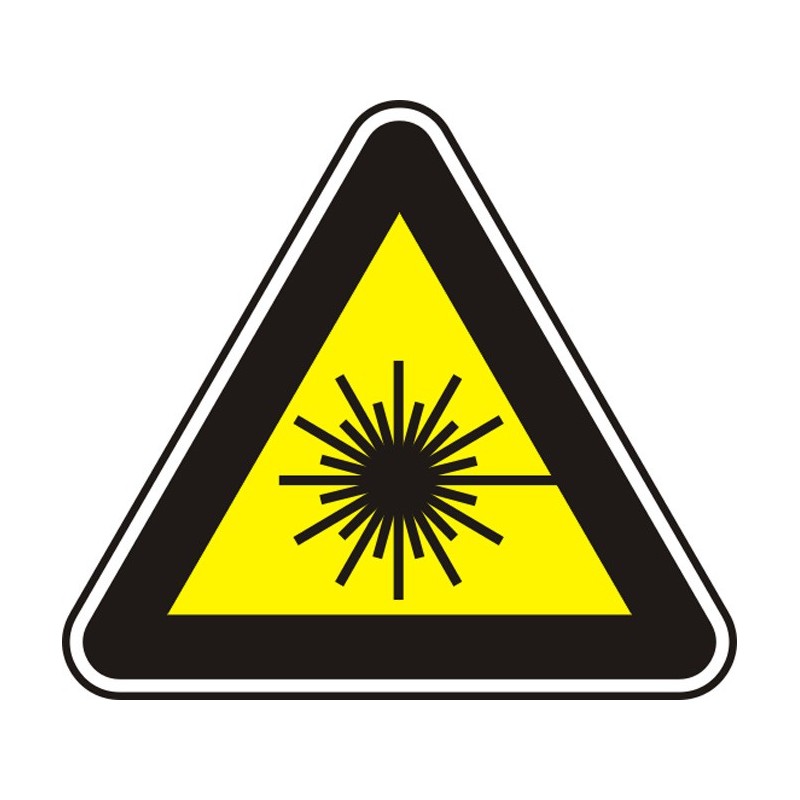 Знак "Лазерно лъчение"