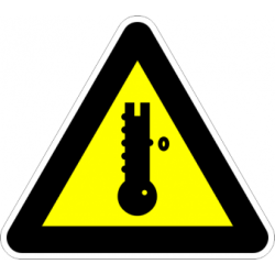 Знак "Висока температура"