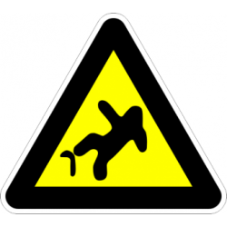Знак "Опасност от падане"