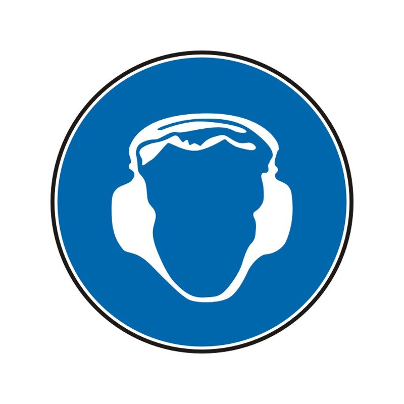 Знак "Трябва да се носят антифони"