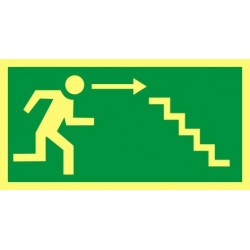 Знак "Авариен изход/спасителен маршрут"