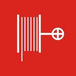 Знак "Противопожарен кран с шланг"