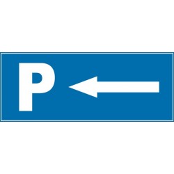 Знак "Посока към паркинга"