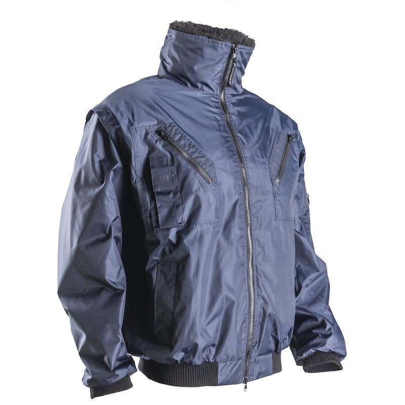 Яке 2 en 1 ZEFLY тъмно син